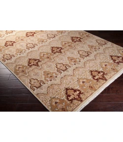 Surya Cambridge CMB8002 Taupe Dark Brown Area Rug 5 ft. 6 in. X 8 ft. 6 in. Rectangle