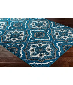 Livabliss Clairmont CMT2305 Sky Blue Camel Area Rug 9 ft. X 12 ft. 4 in. Rectangle