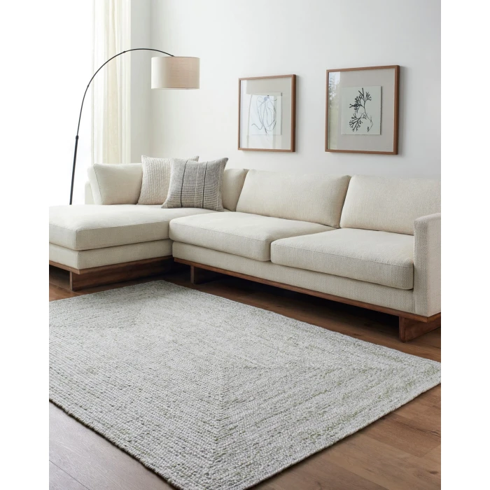 Livabliss Cologne Grass Green COG-2306 6 ft. X 9 ft. Rect. Rug