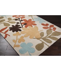 Surya Cosmopolitan COS8926 Ivory Burnt Orange Area Rug 9 ft. X 13 ft. Rectangle