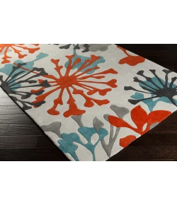 Surya Cosmopolitan COS9197 Teal Bright Orange Area Rug 9 ft. X 13 ft. Rectangle
