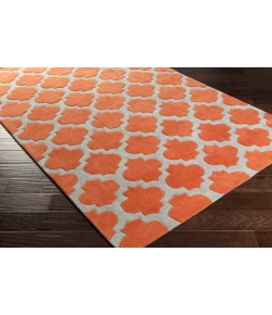 Surya Cosmopolitan COS9239 Bright Orange Medium Gray Area Rug 9 ft. X 13 ft. Rectangle