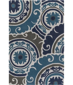 Surya Cosmopolitan COS9270 Navy Dark Blue Area Rug 9 ft. X 13 ft. Rectangle