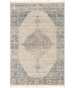 Surya Coventry COV2301 White Bright Pink Area Rug 2 ft. X 3 ft. Rectangle