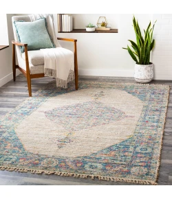 Surya Coventry COV2301 White Bright Pink Area Rug 2 ft. X 3 ft. Rectangle
