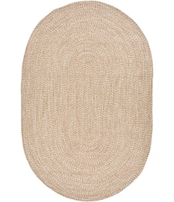Livabliss Chesapeake Bay CPK2300 Camel Cream Area Rug 6 ft. X 9 ft. Oval