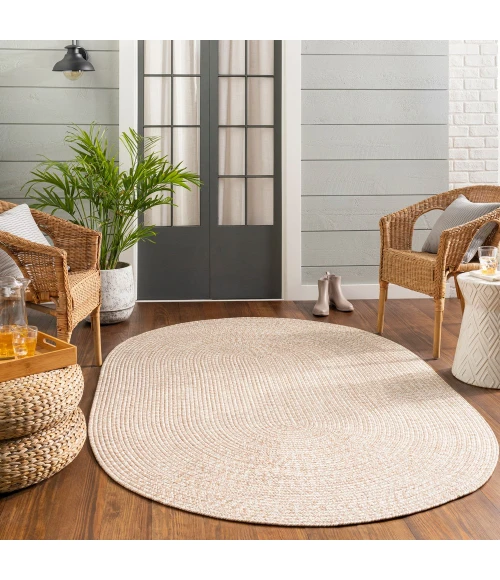 Livabliss Chesapeake bay CPK-2300 5  x 7 6 Oval Rug
