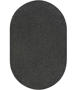 Livabliss Chesapeake Bay CPK2301 Charcoal Area Rug 6 ft. X 9 ft. Oval