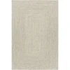 Livabliss Chesapeake Bay CPK2303 Medium Gray Camel Area Rug 5 ft. X 7 ft. 6 in. Oval