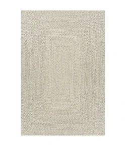 Livabliss Chesapeake Bay CPK2303 Medium Gray Camel Area Rug 6 ft. X 9 ft. Oval