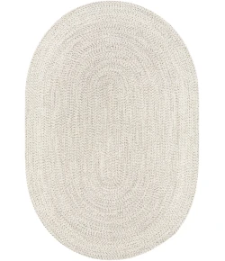 Livabliss Chesapeake Bay CPK2303 Medium Gray Camel Area Rug 6 ft. X 9 ft. Oval
