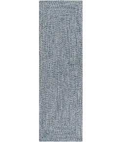 Livabliss Chesapeake Bay CPK2304 Dark Blue Medium Gray Area Rug 2 ft. 6 in. X 8 ft. Runner