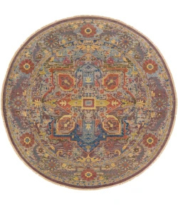 Surya Cappadocia CPP5022 Sage Bright Purple Area Rug 10 ft. Round