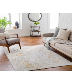 Livabliss Carmel CRL2307 Light Gray White Area Rug 9 ft. X 12 ft. Rectangle