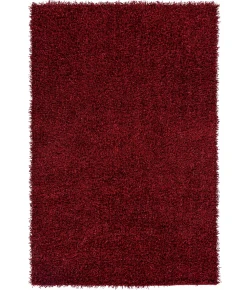 Surya Croix CRX2996 Bright Red Black Area Rug 9 ft. Round