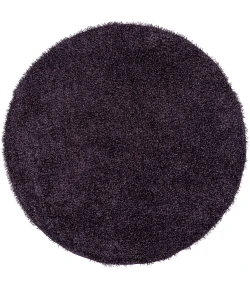 Surya Croix CRX2997 Lavender Black Area Rug 9 ft. X 9 ft. Round