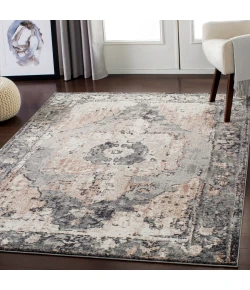 Livabliss Chelsea CSA2304 Charcoal Dark Brown Area Rug 10 ft. X 14 ft. Rectangle