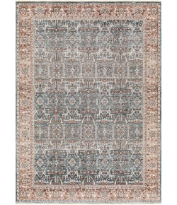 Livabliss Carlisle CSI2303 Pale Blue Dusty Pink Area Rug 2 ft. 11 in. X 10 ft. Runner