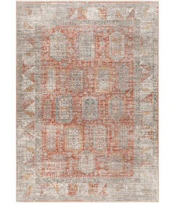 Livabliss Carlisle CSI2314 Brick Red Off-White Area Rug 2 ft. 11 in. X 10 ft. Runner