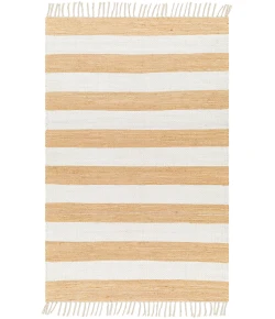 Livabliss Cotone CTE2302 White Camel Area Rug 9 ft. X 12 ft. Rectangle