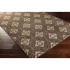 Surya Cypress CYP1013 Dark Brown Khaki Area Rug 5 ft. X 8 ft. Rectangle