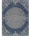 LIVABLISS Delphi Navy DEP-2303 6ft.7in. x 9ft. Rect. Rug