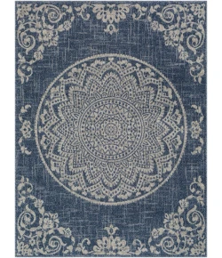 LIVABLISS Delphi Navy DEP-2303 6ft.7in. x 9ft. Rect. Rug