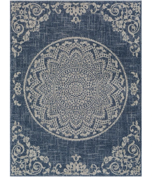 LIVABLISS Delphi Navy DEP-2303 6ft.7in. x 9ft. Rect. Rug