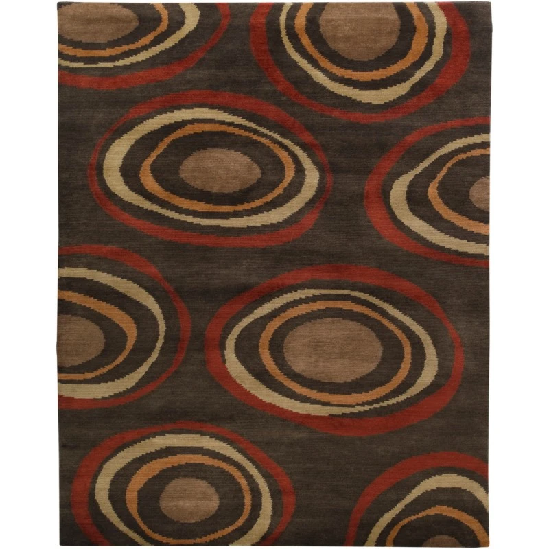 Surya Dimensions Black DMN-6606 2 ft. X 3 ft. Rect. Rug