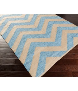 Surya Denim DNM1005 Light Blue Ivory Area Rug 8 ft. X 11 ft. Rectangle