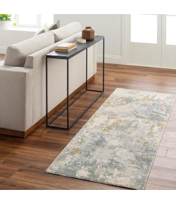 Livabliss Dresden DRE2300 Taupe Off-White Area Rug 2 ft. 7 in. X 10 ft. Runner