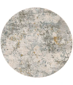 Livabliss Dresden DRE2302 Dusty Sage Taupe Area Rug 5 ft. 3 in. Round Round