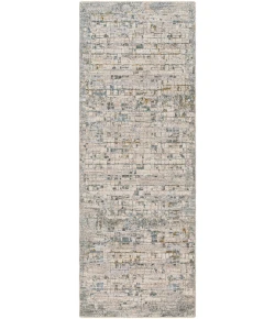 Livabliss Dresden DRE2304 Taupe Off-White Area Rug 2 ft. 7 in. X 10 ft. Runner