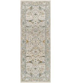Livabliss Dresden DRE2309 Taupe Off-White Area Rug 2 ft. 7 in. X 7 ft. 3 in. Runner