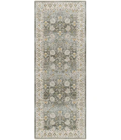 Livabliss Dresden DRE2312 Deep Teal Taupe Area Rug 2 ft. 7 in. X 10 ft. Runner