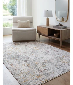 Livabliss Dresden DRE2315 Light Grey Taupe Area Rug 2 ft. 7 in. X 10 ft. Runner