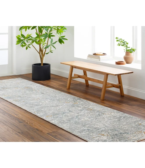 Dresden DRE-2317 2'7" x 10' Machine Woven Rug