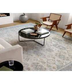 Livabliss Dresden DRE2325 Taupe Light Grey Area Rug 2 ft. 7 in. X 10 ft. Runner