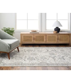 Livabliss Dresden DRE2326 Light Grey Taupe Area Rug 2 ft. 7 in. X 4 ft. Rectangle