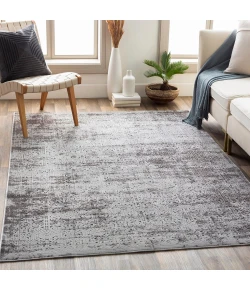 Livabliss Dantel DTL2303 Medium Gray Charcoal Area Rug 2 ft. X 2 ft. 11 in. Rectangle