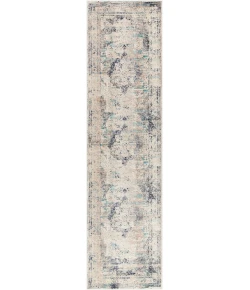 Livabliss Dublin Medium Gray DUB-2304 2 ft. 9 in. X 10 ft. 2 in. Rect. Rug