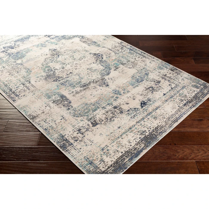 Livabliss Dublin Medium Gray DUB-2304 2 ft. 9 in. X 10 ft. 2 in. Rect. Rug