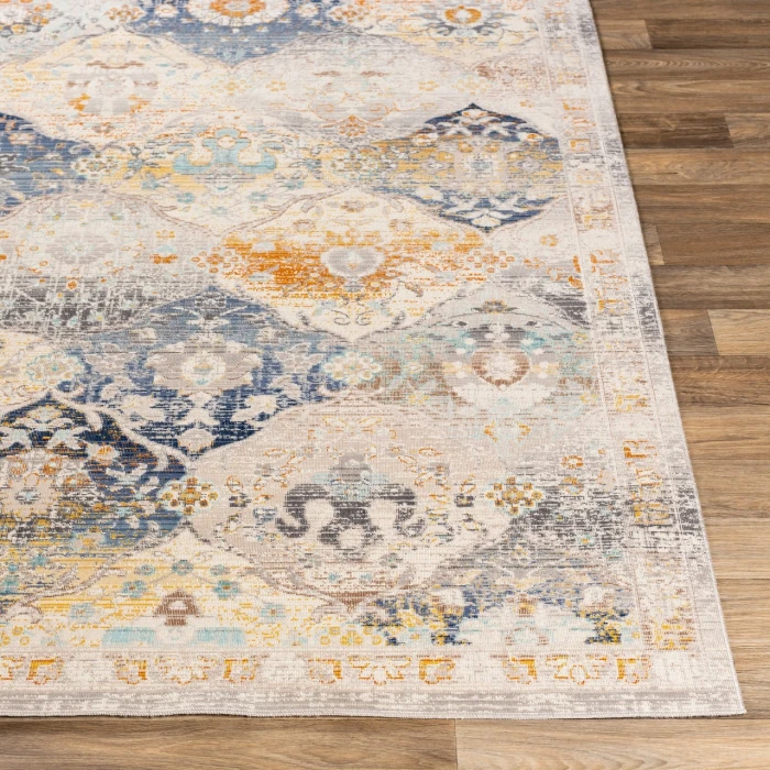 LIVABLISS Dublin White DUB-2313 2ft.7in. x 10ft.2in. Rect. Rug