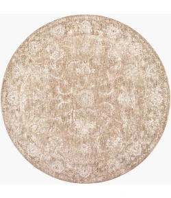 Livabliss Da Vinci Cream DVC-2301 5 ft. 3 in. X 5 ft. 3 in. Round Rug