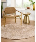 Livabliss Da Vinci Cream DVC-2301 5 ft. 3 in. X 5 ft. 3 in. Round Rug