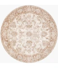 Livabliss Da Vinci Cream DVC-2302 5 ft. 3 in. X 5 ft. 3 in. Round Rug