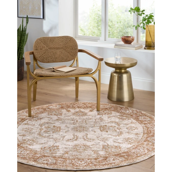 Livabliss Da Vinci Cream DVC-2302 2 ft. 7 in. X 10 ft. Rect. Rug