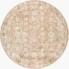 Livabliss Da Vinci Cream DVC-2305 7 ft. 10 in. X 7 ft. 10 in. Round Rug