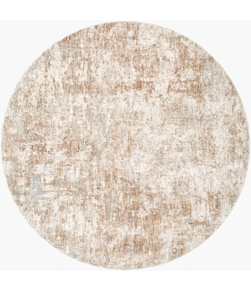 Livabliss Da Vinci Cream DVC-2311 5 ft. 3 in. X 5 ft. 3 in. Round Rug