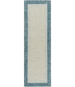 Livabliss Elena EAE2300 Teal Light Gray Area Rug 2 ft. 6 in. X 8 ft. Runner